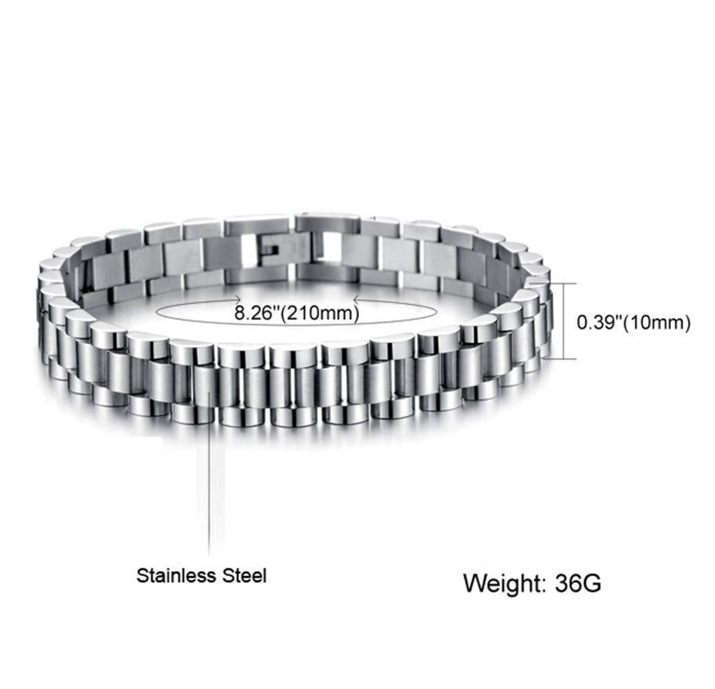 Gold Plated Unisex Chain Bracelet for Daily Wear