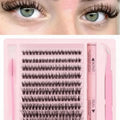 3 In 1 Eyelash Kit With Glue & Applicator, (Light weight Thin Eyelashes), 1 Pack