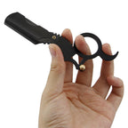 Premium Stainless Steel Face Razor for Sensitive Skin