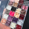 Multicolor Fake Nail Set ABS Plastic 576pcs