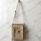 Women's Royal Vertical Sling Shoulder Bag With Long Strap