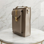 Women's Royal Vertical Sling Shoulder Bag With Long Strap