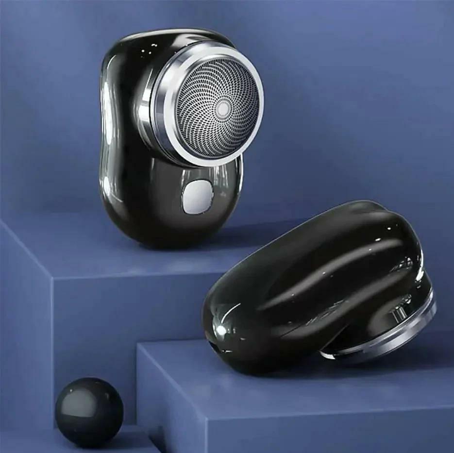 Rechargeable Black Hair Trimmer with 5-Blade System
