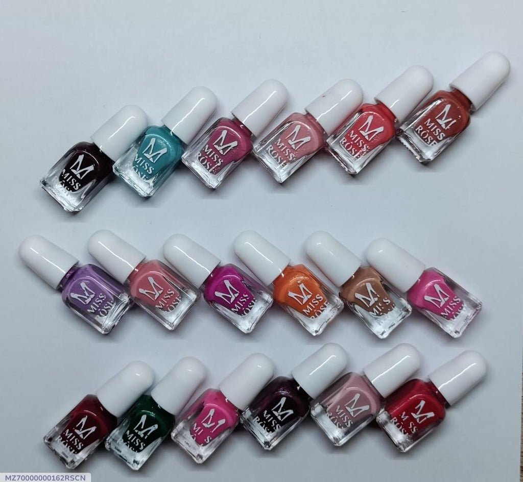 12-Piece Peel-Off Nail Polish Set for Pakistani Women