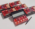10 In 1 Creamy Lipstick/Blush Palette, High Pigmented, 1 Palette
