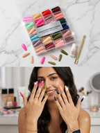 Multicolor Fake Nail Set ABS Plastic 576pcs